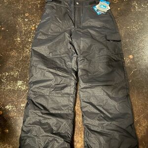 Black Columbia ski pants with tag size large (14/16)